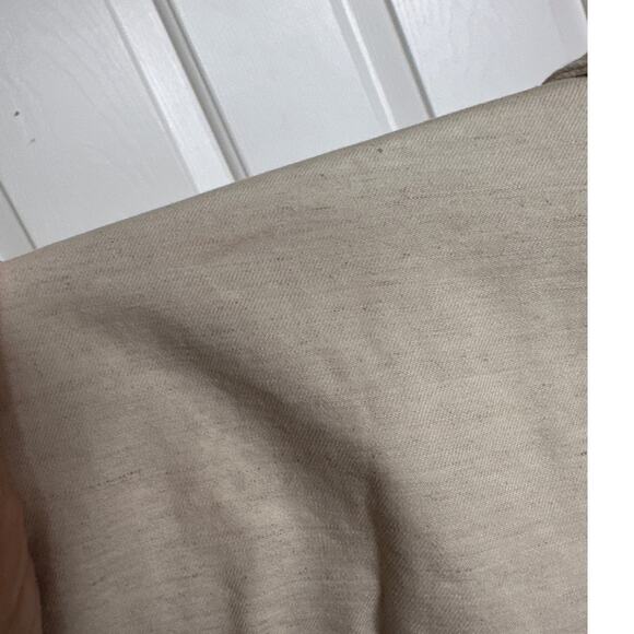 NWT Outerknown Jumpsuit Cotton Linen Blend Natural Beige - Picture 13 of 13